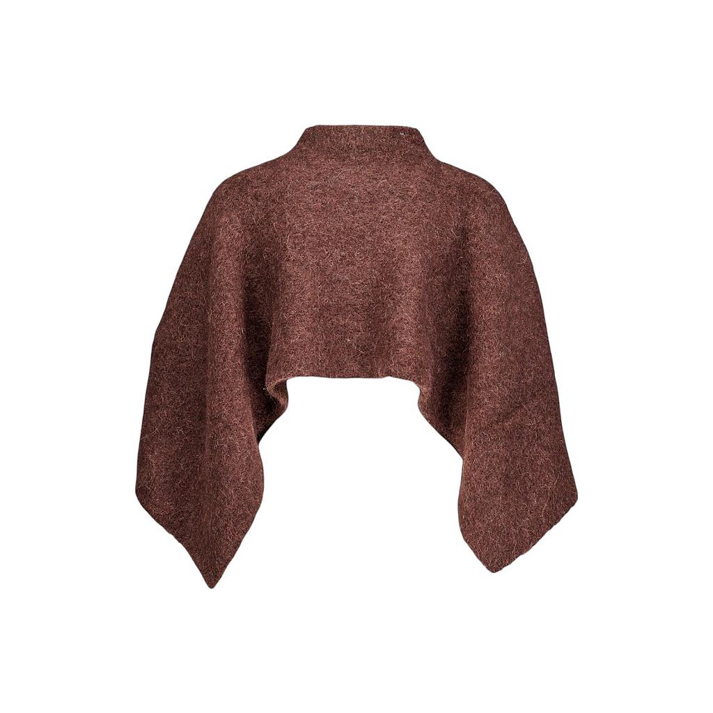 Natan Collection cape dames bruin