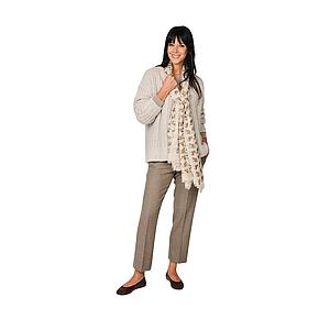 Hemisphere gilet dames taupe