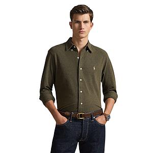 Polo Ralph Lauren Hommes chemise hommes olive