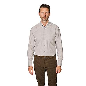 Van Laack Men hemd lange mouwen heren bruin Roy-TF