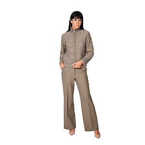Fabiana Filippi gilet dames taupe MAD226F451 M392 1276