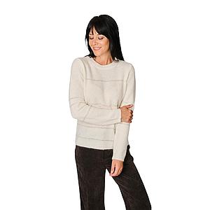 Fabiana Filippi pull trui ronde hals dames ecru MAD226F438 M477 25
