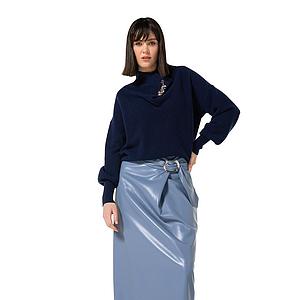 Caroline Biss pull trui dames marine 4233/22