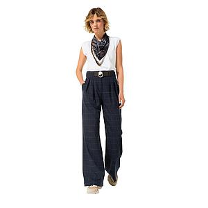 Caroline Biss broek dames blauw 4590/21