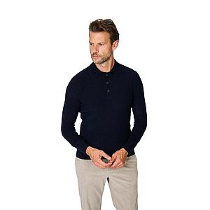 Gran Sasso Men polo shirt heren blauw