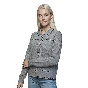 Jeff gilet dames beige Alberta
