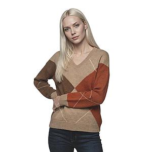 Jeff pull trui dames beige Aspen