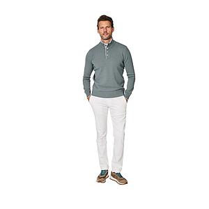 Jacob Cohen Men sportieve broek heren wit Slim Fit Bobby