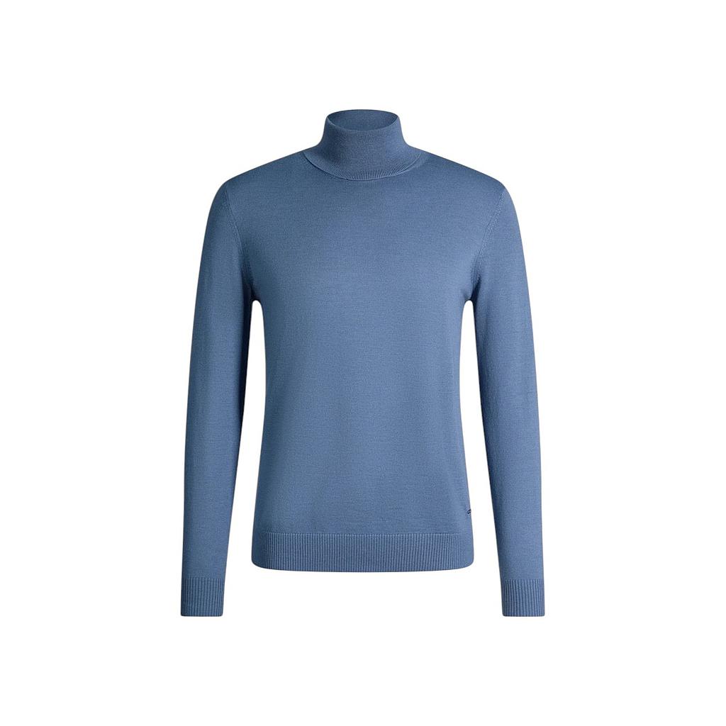 Joop pull trui rolkraag heren blauw Donte