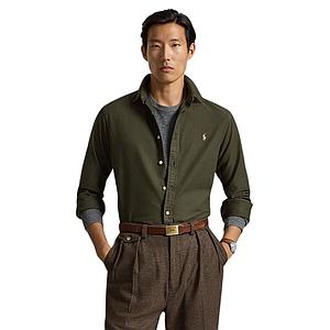 Polo Ralph Lauren Men hemd lange mouwen heren olijf 710804257510