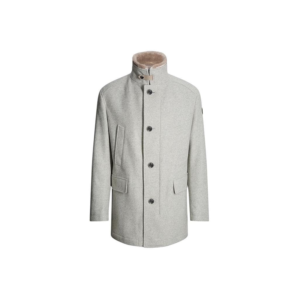 Joop mantel heren grijs Gary 30104938/00034