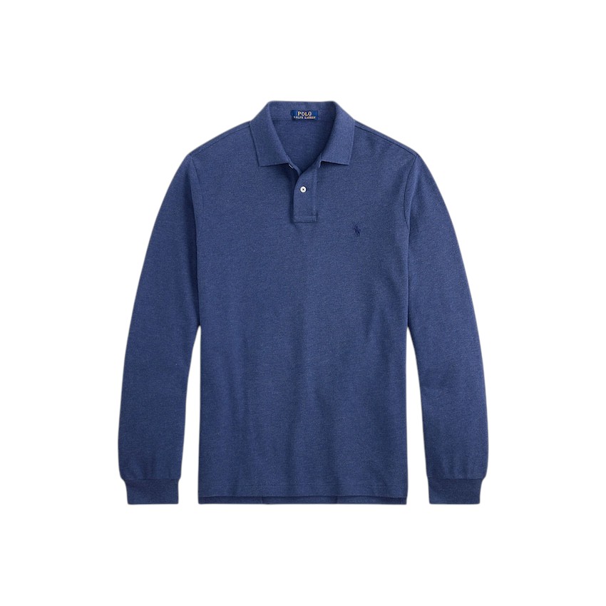 Polo Ralph Lauren Men polo shirt lange mouwen heren blauw 710680790053