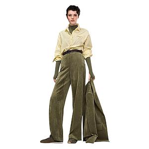 Riani broek dames olijf 683660-4648 533