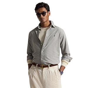 Polo Ralph Lauren Men hemd lange mouwen heren grijs 710B30245001
