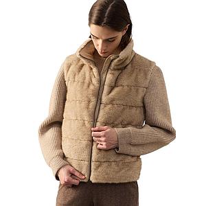 Scapa Flow mantel jas dames taupe Mirai