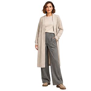 Scapa Flow gilet dames licht beige Chase