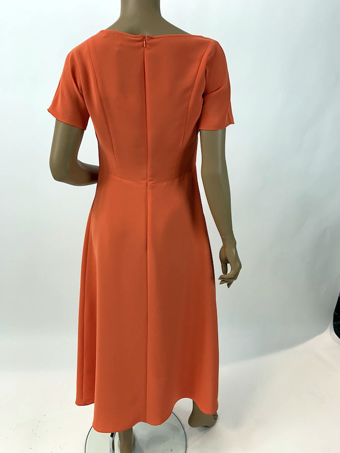Natan Collection women's dresse orange