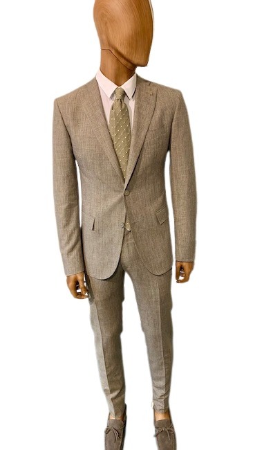 Cc Collection Corneliani men's suit brown