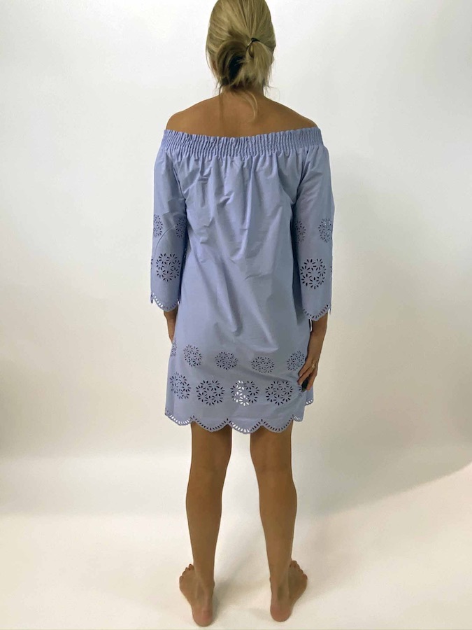 Blubianco robe de femmes lavande