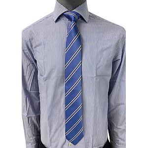 Corneliani cravate pour hommes bleu
