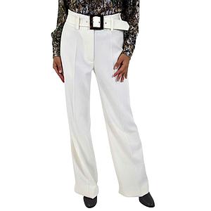 Natan Collection pantalon femmes blanc cassé